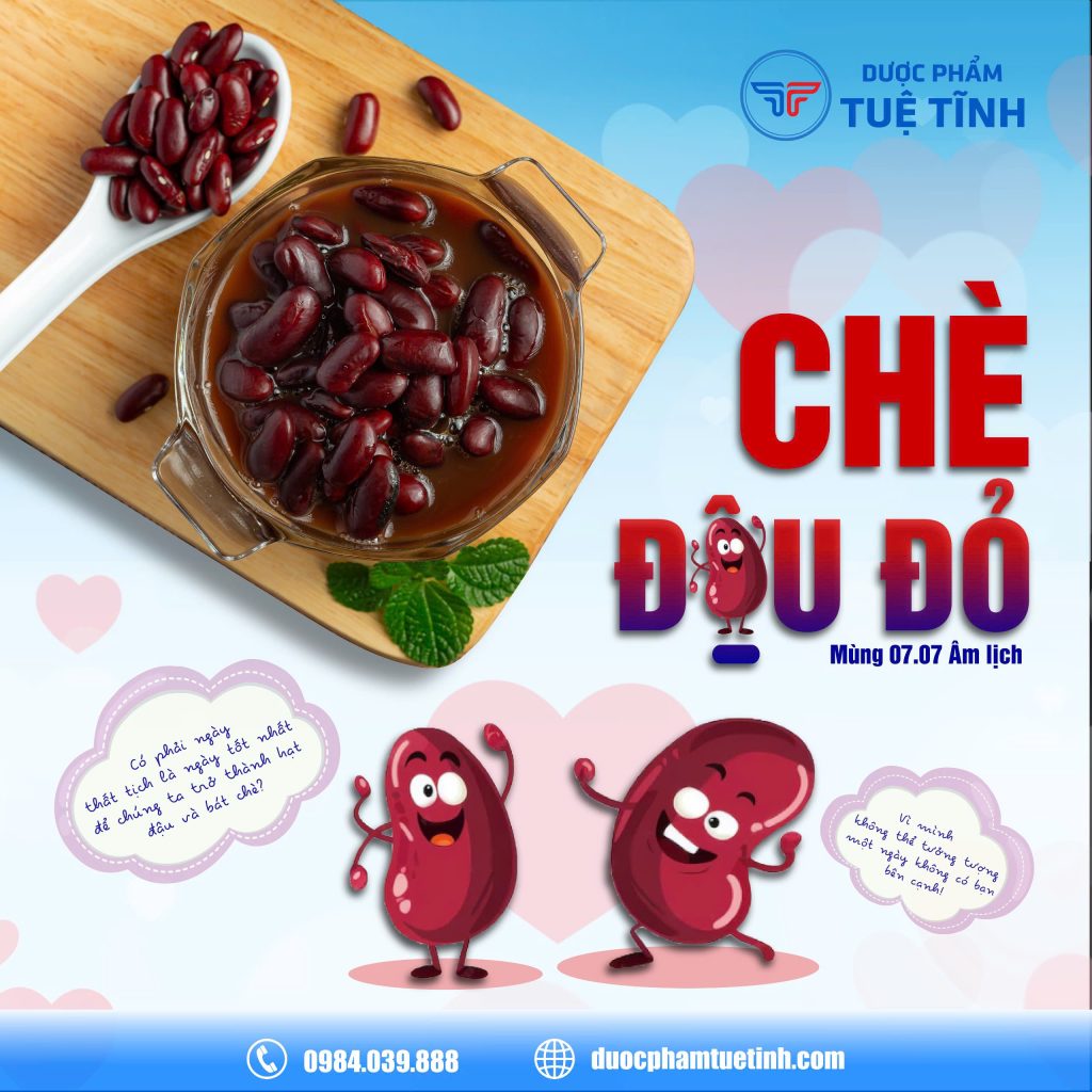 Ngày Thất Tịch và Chè Đậu Đỏ: Khi Tình Yêu và Sức Khỏe Gặp Gỡ Trong Một Bát Chè 